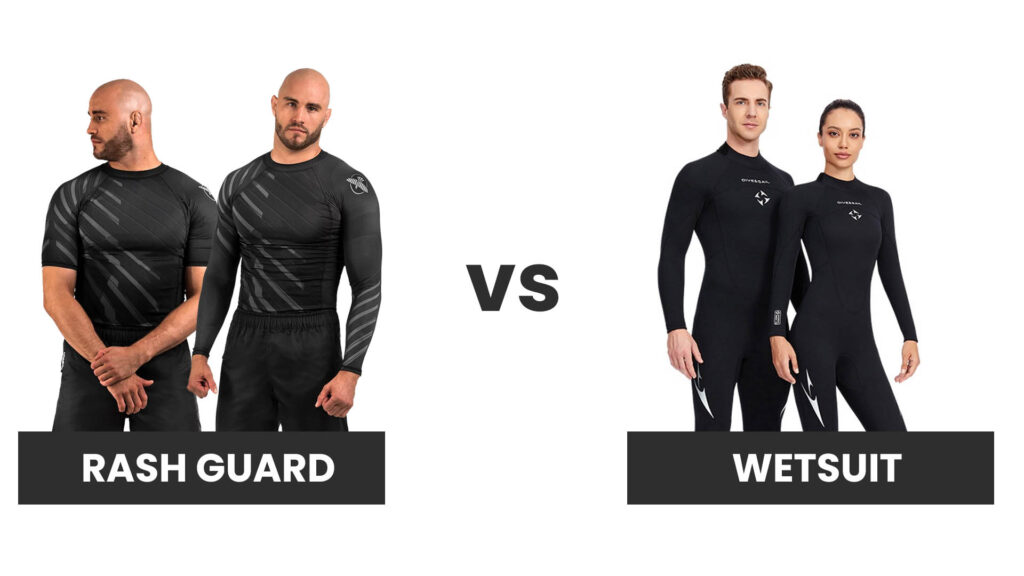 Wetsuits vs Rash Guards Choosing the Right Water Gear for Surf