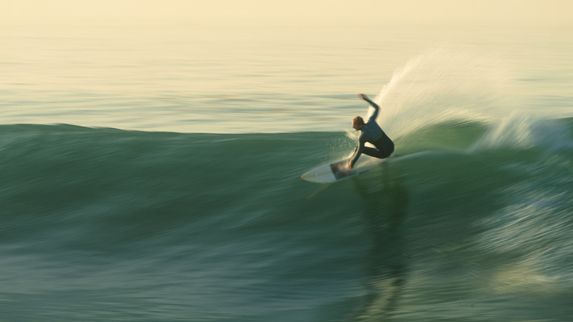 Advanced surfer at Killer Point Morocco on a powerful winter wave